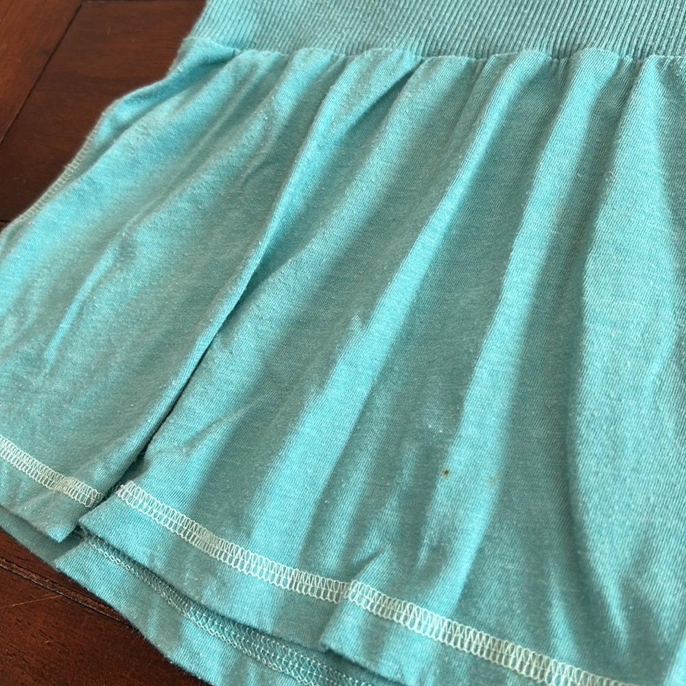 Vintage 2004 A&F teal aqua strapless tunic y2k - Picture 5 of 8